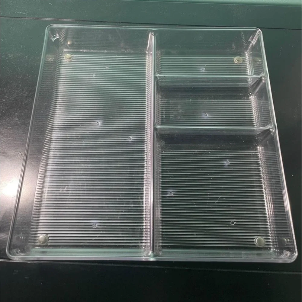 Clear Organizer and soap pump